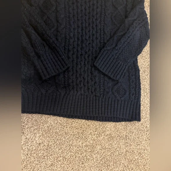 Madewell oversized Navy Sweater - Picture 3 of 5